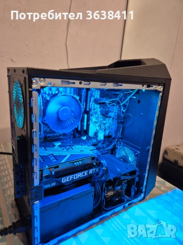Геймърски компютър гаранция/i5 11400f 16GB,RTX 3060 12GB, 120GB SSD HDD 1TB, снимка 3 - Геймърски - 54478563