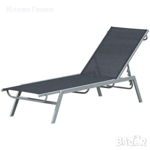 Шезлонг Outsunny, снимка 3 - Градински мебели, декорация  - 54546317
