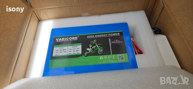 Литиеви маркови батерии VARICORE 48v, снимка 5 - Части за велосипеди - 54750294