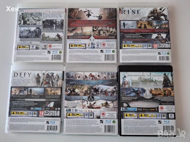 Колекция Assassin's Creed PS3 Playstation 3, снимка 2 - Игри за PlayStation - 55176537