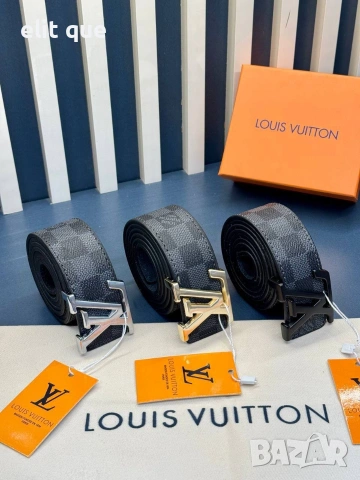 колани от естествена кожа в кутия Louis Vuitton , снимка 8 - Колани - 55237102