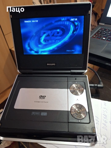 Преносим DVD плейър Philips PET720, снимка 4 - Плейъри, домашно кино, прожектори - 54045158