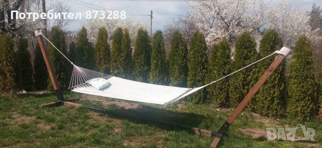 Голяма стойка за хамак, разглобяема