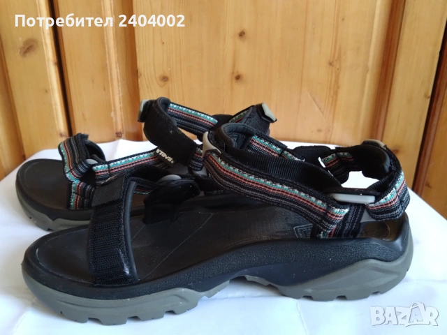 Сандали TEVA Shocpad №39q стелка 26см., снимка 4 - Мъжки сандали - 54494316