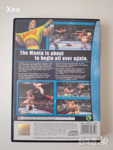 Legends of Wrestling PS2 Playstation 2, снимка 2 - Игри за PlayStation - 55178059