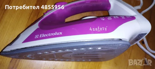 Ютия - Electrolux -  4 safety EC 1660-W 1900-2100W, снимка 3 - Ютии - 55658023