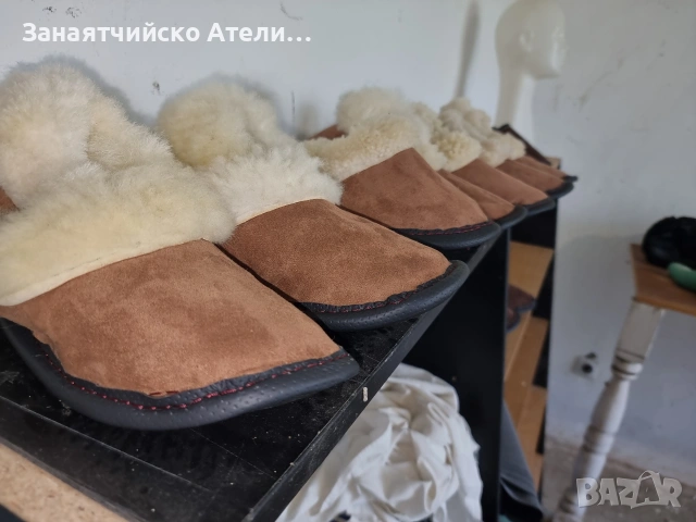 Чехли от Агнешка Кожа с Пух, снимка 9 - Дамски ботуши - 54382184