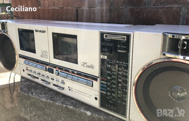 Радиокасетофон SHARP QT 89, снимка 5 - Радиокасетофони, транзистори - 54310319