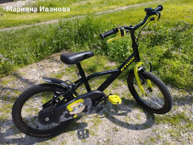 🚴‍♂️ Детско колело B’TWIN Dark Hero 500 + БОНУС помощни колела 