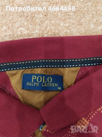 Мъжка тениска Polo-Ralph Lauren M, снимка 2 - Тениски - 54875031