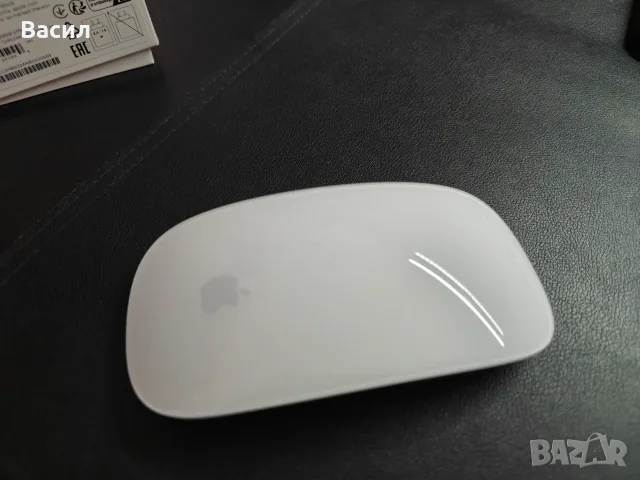 APPLE MAGIC MOUSE 2024 WHITE Multi-Touch Surface, MXK53ZM/A, снимка 3 - Клавиатури и мишки - 55678648