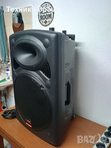 15 инчова караоке колона E-Lektron PRO SERIES. Перфектна. , снимка 3 - Тонколони - 55166096