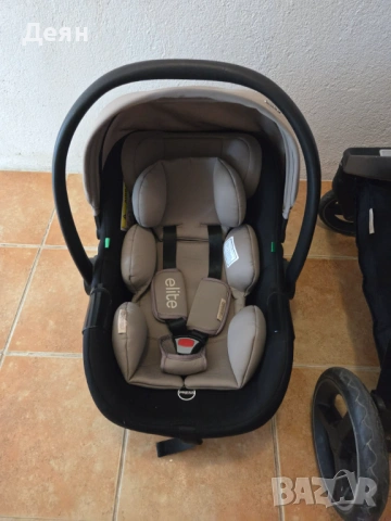 Бебешка количка Chipolino Elite, снимка 4 - Детски колички - 54653434
