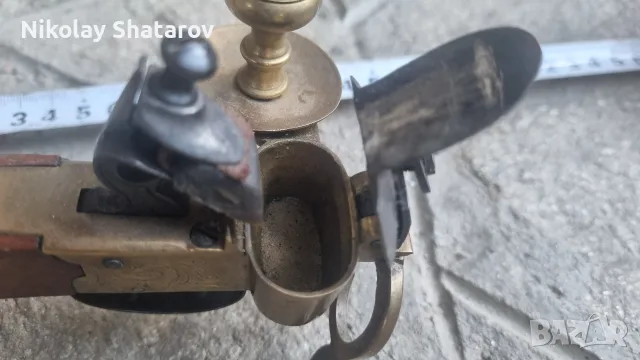 Кремъчен пистолет запалка , снимка 4 - Антикварни и старинни предмети - 54647997