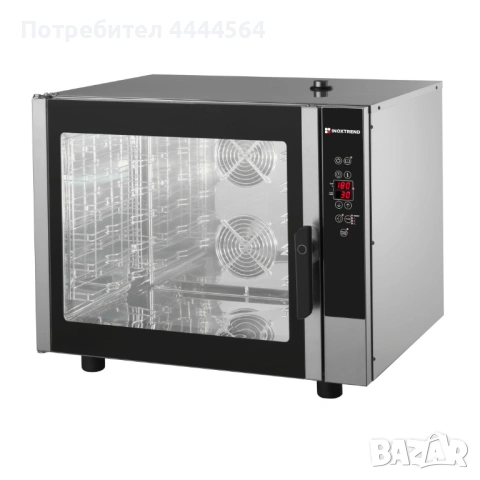 Цифров конвектомат, 6 нива, за готвене