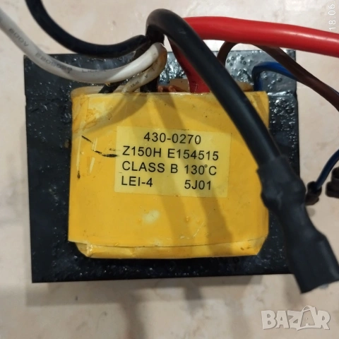 Мощен Трансформатор 650VA - 12V, 18V , снимка 2 - Друга електроника - 54961443