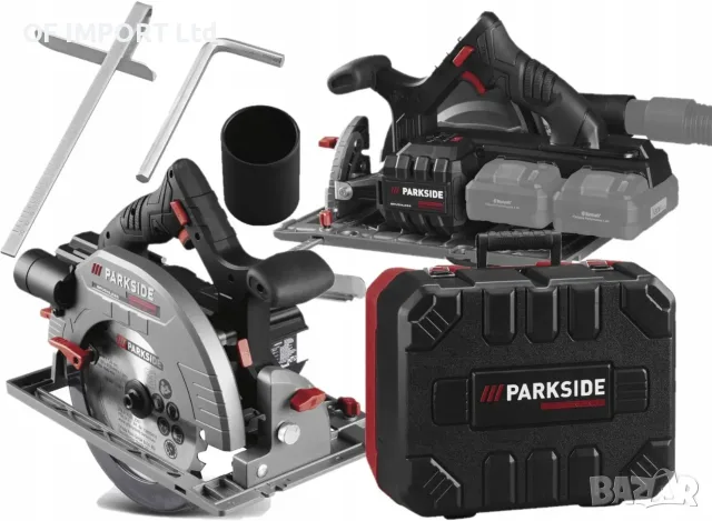 Мощен Безчетков Акумулаторен Ръчен Циркуляр PARKSIDE PERFORMANCE 40V Li-Ion