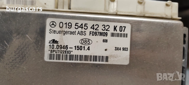 Компютър ABS 019 545 42 32 K 07 Mercedes C 180 W202 1.8-122к.с., снимка 2 - Части - 54780116