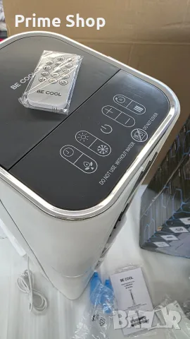 Мобилен климатизатор Be Cool 4 в 1 с охлаждане и отопление, 4.5L, 3000W, снимка 12 - Климатици - 55402813
