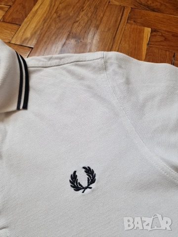 Страхотна мъжка тениска FRED PERRY размер S , снимка 4 - Тениски - 55281252