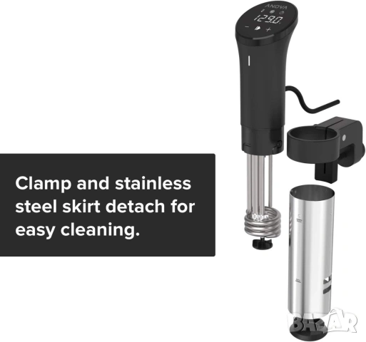 су вид бавно готвене Anova Precision Cooker Sous Vide 1000W с WiFi - НОВ - ЗАВОДСКИ ЗАПЕЧАТАН, снимка 6 - Други - 55236775