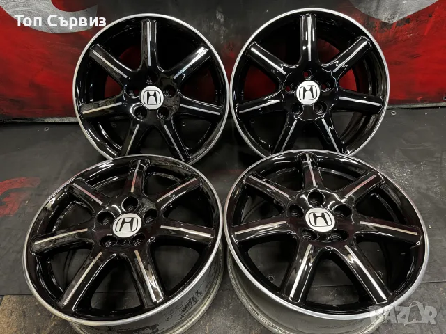 Оригинални алуминиеви джанти за Хонда (Honda), 17 цола, 5х114.3, снимка 4 - Гуми и джанти - 55512038