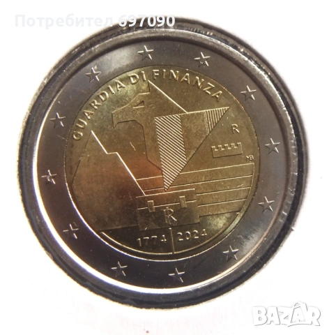 Италия - 2 евро - 2024