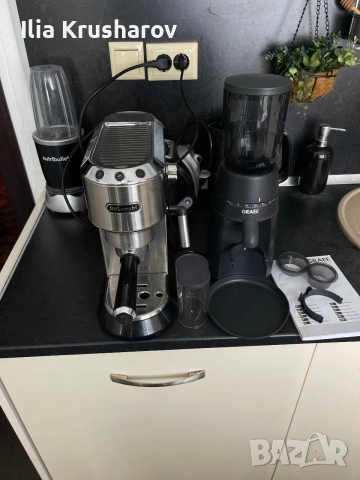 Кафемашина Delonghi Dedica + КафемелачкаGraef