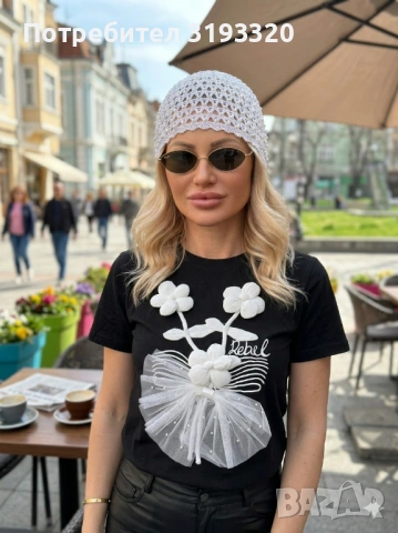 Тениска 3Dдекорация