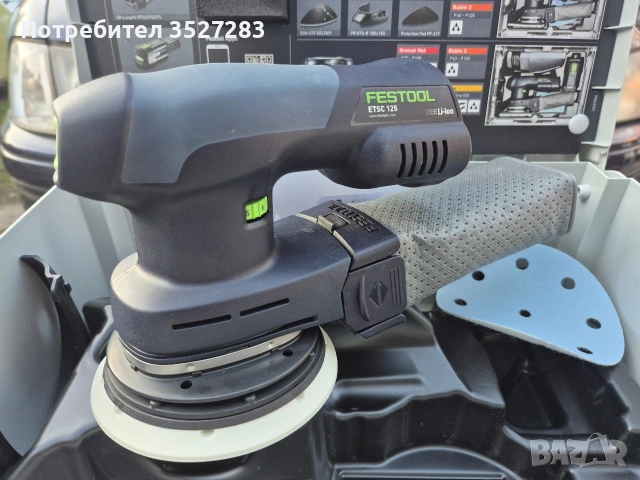 Festool ETSC 125 - Basic 576370, снимка 6 - Други машини и части - 54680386