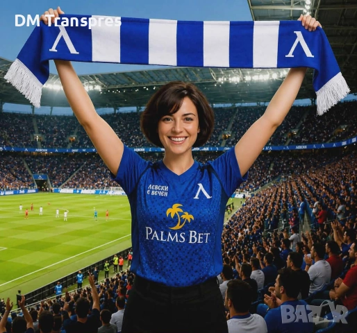 Левски Шампион 2026 фенски Шалове с Бродерия 8 модела Levski Sofia