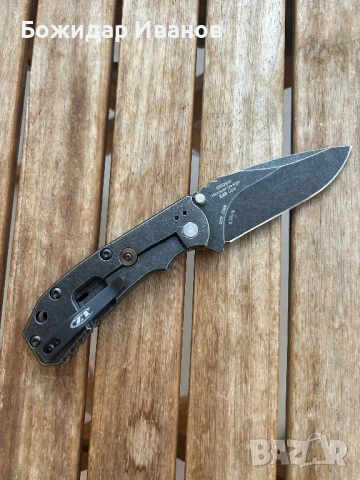 Продавам нож Zero Tolerance 0550bw (Hinderer), снимка 2 - Ножове - 54685024