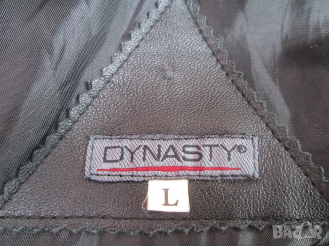 DYNASTY ново, без етикет мъжко яке от агнешка кожа размер L. , снимка 3 - Якета - 54727843