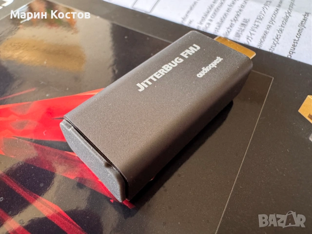 Audioquest JitterBug FMJ USB 2.0 Data & Power Noise Filter, снимка 2 - Други - 54351370