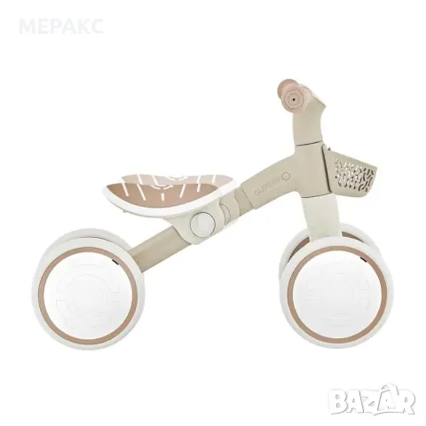 Обучително колело Globber Learning Bike ECOLOGIC в цвят kокос, снимка 3 - Детски велосипеди, триколки и коли - 55653642