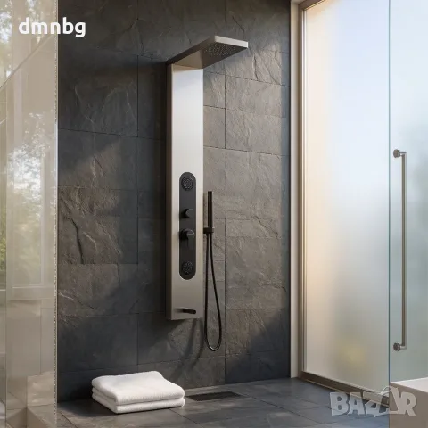 Хидромасажен душ панел от неръждаема стомана Silver Light SH19