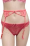 Колан за жартиери Hunkemöller в коралово розово – размер S, снимка 1