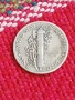 Сребърна монета дайм 1943, снимка 2