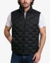 Мъжки елек JACK&JONES ватиран водоустойчив черен сив L XL XXL без ръкави, снимка 1