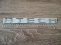 сребрист надпис Seat Ateca стар стил, снимка 2