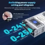 Регулируемо захранване 0-24V 25A 600W дисплей, снимка 4