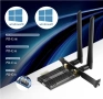 PCIe WiFi карта за компютър WiFi 6E с Bluetooth 5.2, снимка 3
