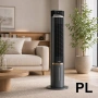 Вентилатор кула Oliver Voltz OV51761CT, 75W, 3 скорости, резервоар 3 л., охлаждане, Черен Код P2515, снимка 2