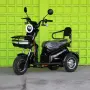 Двуместна електрическа триколка Pudding 1800W-48V-20Ah - BLACK , снимка 5