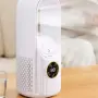 Air Multiplier 3-в-1 – Компактен USB вентилатор с овлажнител, пречиствател на въздух и LED светлина, снимка 4
