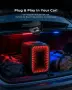 Мини хладилник BEICHEN за 4 л / 6 кутии, тих малък хладилник с 7 RGB, снимка 11