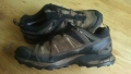 SALOMON X Ultra Ltr Gtx GORE-TEX Leather Shoes EUR 45 1/3 естествена кожа водонепромокаеми - 2705, снимка 11