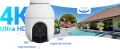 EZVIZ 8.0 Мегапиксела Wi-Fi, управляема камера с двупосочно аудио и цветно нощно виждане, снимка 1