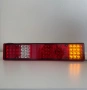 Комплект LED стопове 60 диода 12V 5 функции за бус, камион, ремарке, снимка 4