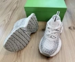 Дамски бели маратонки с камъни , снимка 1
